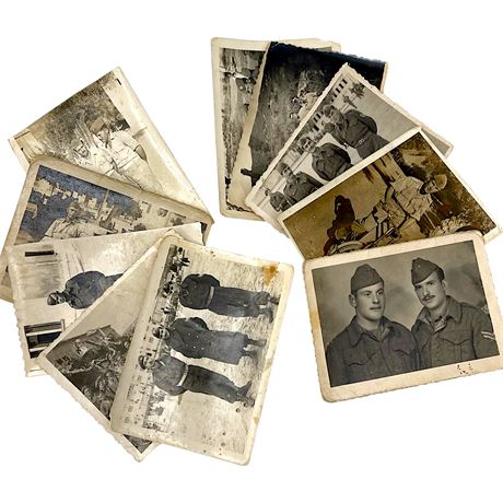Vintage Military Photos in B/W and Sepia