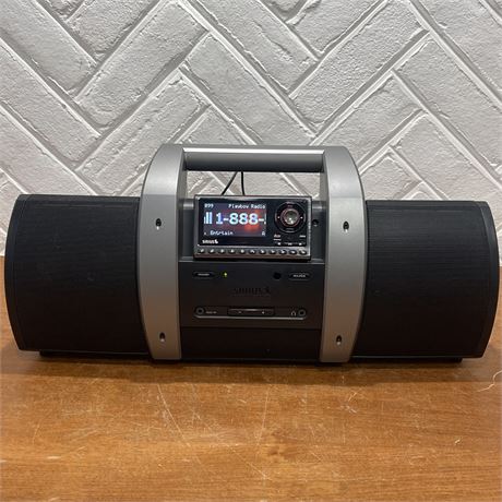 Sirius Plug & Play Satelite Radio Boombox Model SUBX1
