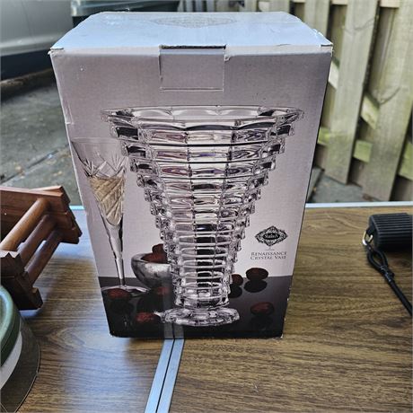Renaissance Crystal Vase