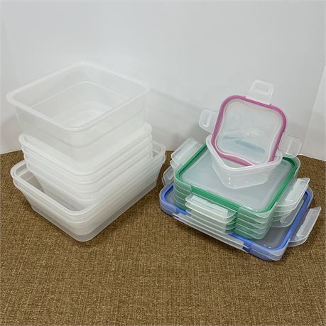 16 Piece Snap Ware Set (8 Containers / 8 Lids)