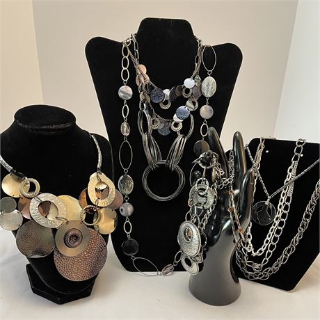 Silver Toned Costume Jewelry