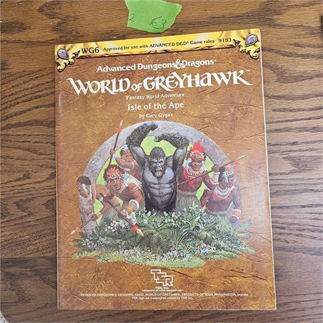 DUNGEONS & DRAGONS Isle of the Ape