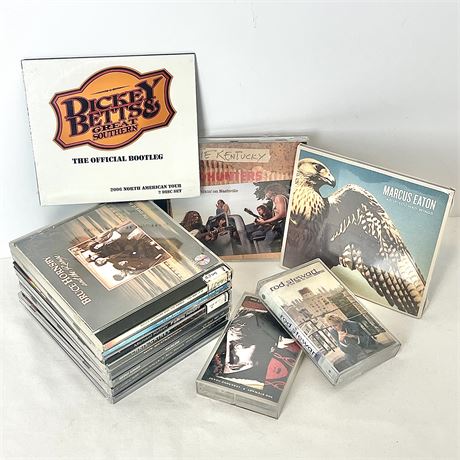 Collection of Soft Rock CDs