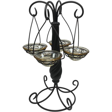 Global Fusion Tealight Tree by Partylite