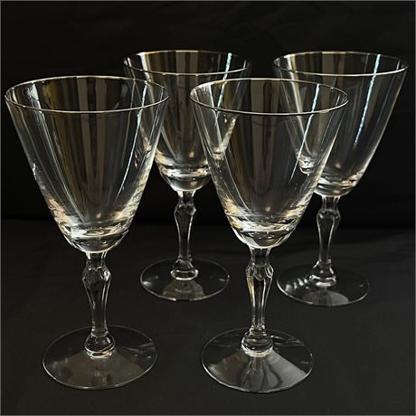Fostoria Engagement Crystal Water Goblets
