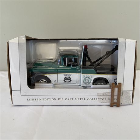 1957 Chevy Die Cast Metal Collector Bank in Box