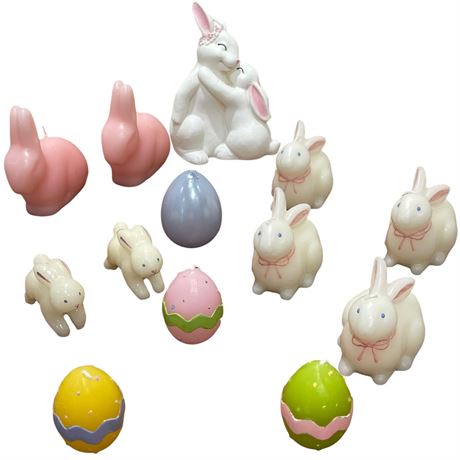 Easter Inspired Wax Figurines