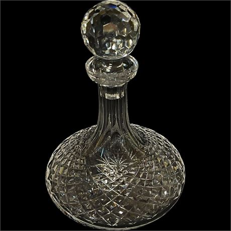 Waterford Cut Crystal Lismore Ships Decanter