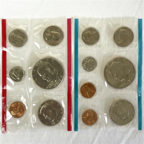 1974 U.S. Mint Uncirculated Coins