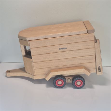 Vtg. Early Production Horse Box Trailer