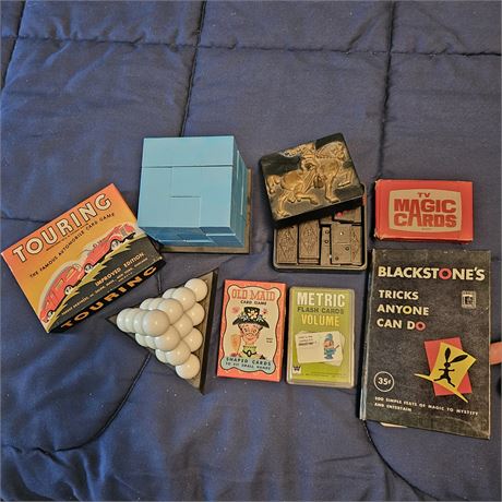 Card Games, Card Tricks & Mind Puzzles