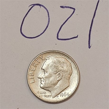 1936 Mercury Dime Silver
