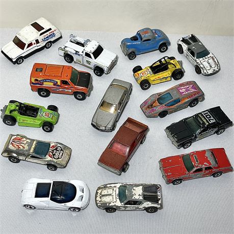 Vtg Hot Wheels Diecast Car Collection