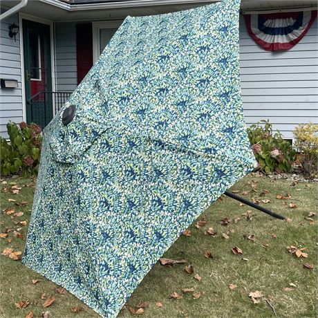 Destination Summer 9 FT Aluminum Patio Tilt Umbrella with Crank