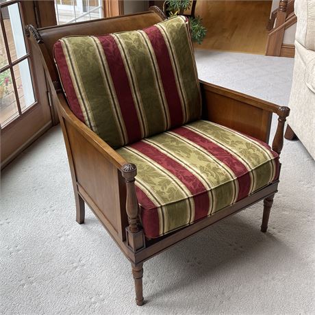 Lexington Wooden Framed Chair with Sleigh Back