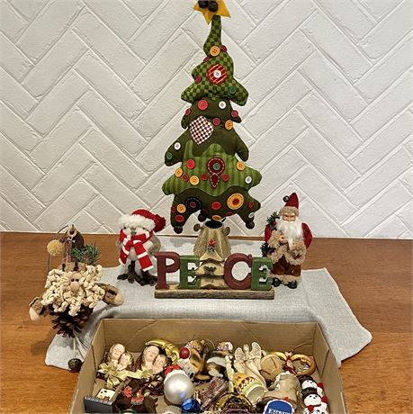 Rustic Style Christmas Decor & Ornaments