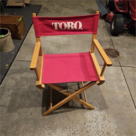 Toro Vintage Directors Chair