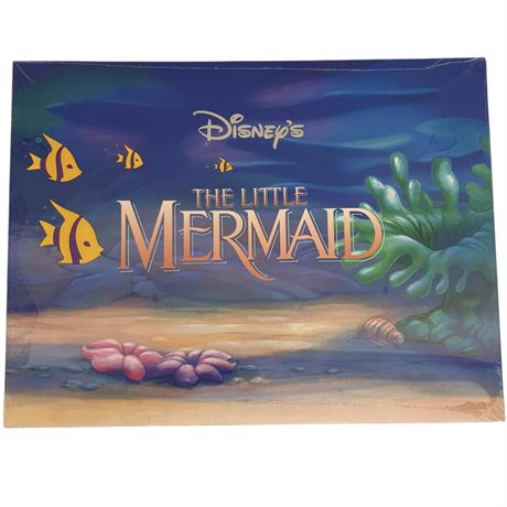 4 Sealed 1990s Disney's The Little Mermaid Frameable Lithographs