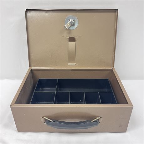 Steel Cash Box with Key Lock
