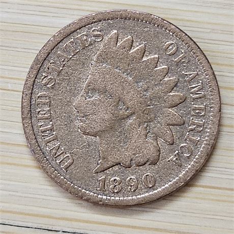 1890 Indian Head Cent