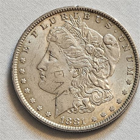 1881  Morgan Silver Dollar