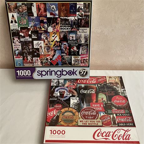 New in Box 1000 pc Puzzles
