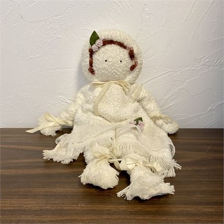 Vintage Handcrafted Terry Cloth Towel Doll