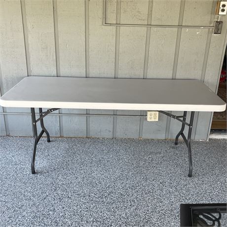 Lifetime 6 ft. Folding Table