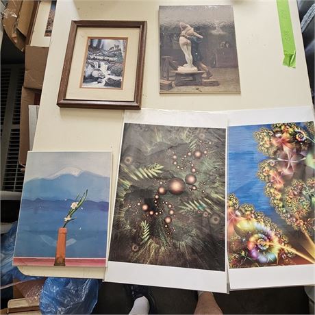 Assortment  prints