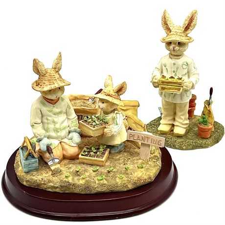 "Rites of Spring" Easter Figurines by Russ Berries & Co.