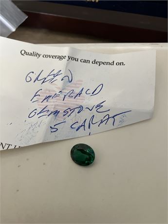 5 Carat Natural Green Emerald Gem Stone