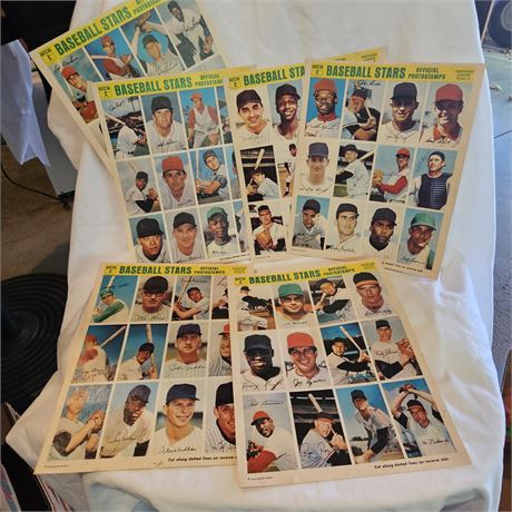 MLB Baseball Stars Official Photo Stamps