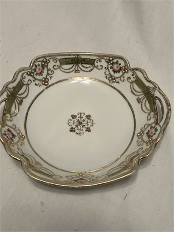 RC Nippon marked Hand Painted Nippon Plate