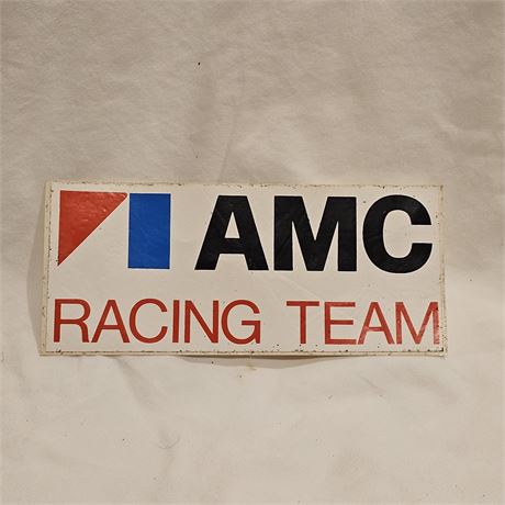 AMC RACING TEAM" decal or sticker.