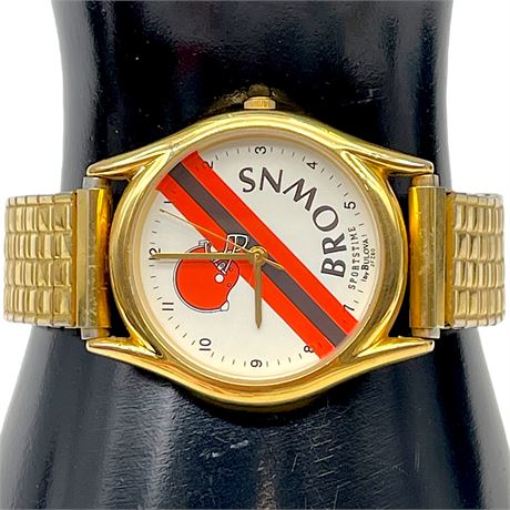 Browns Sportstime by Bulova Wrist Watch