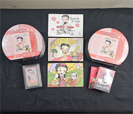 Betty Boop Collectible Puzzles & Cards
