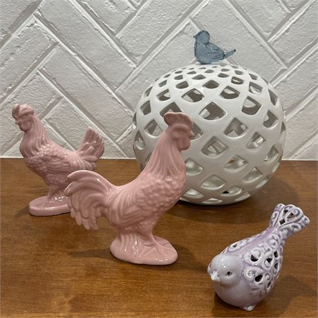 Ceramic Decorative Bird Items