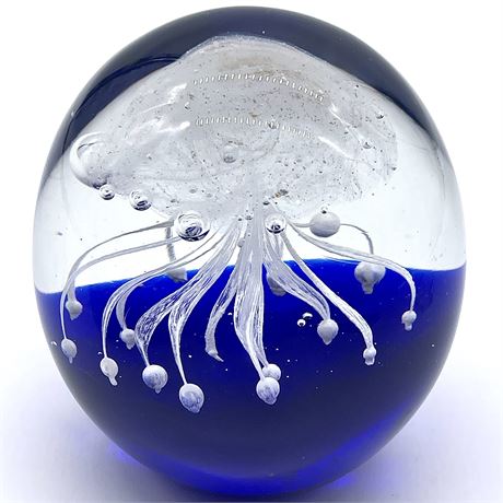 Dynasty Gallery Heirloom Collectible Jellyfish Paperweight