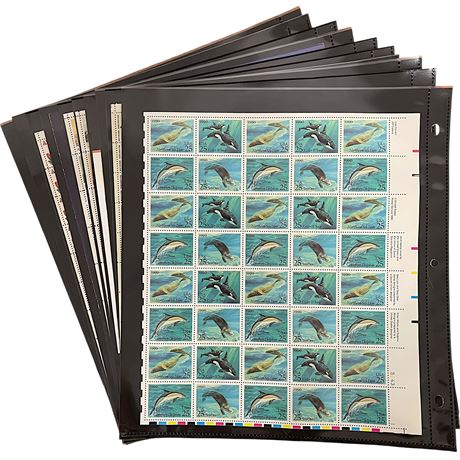 20 Stamp Sheets - Animal Edition